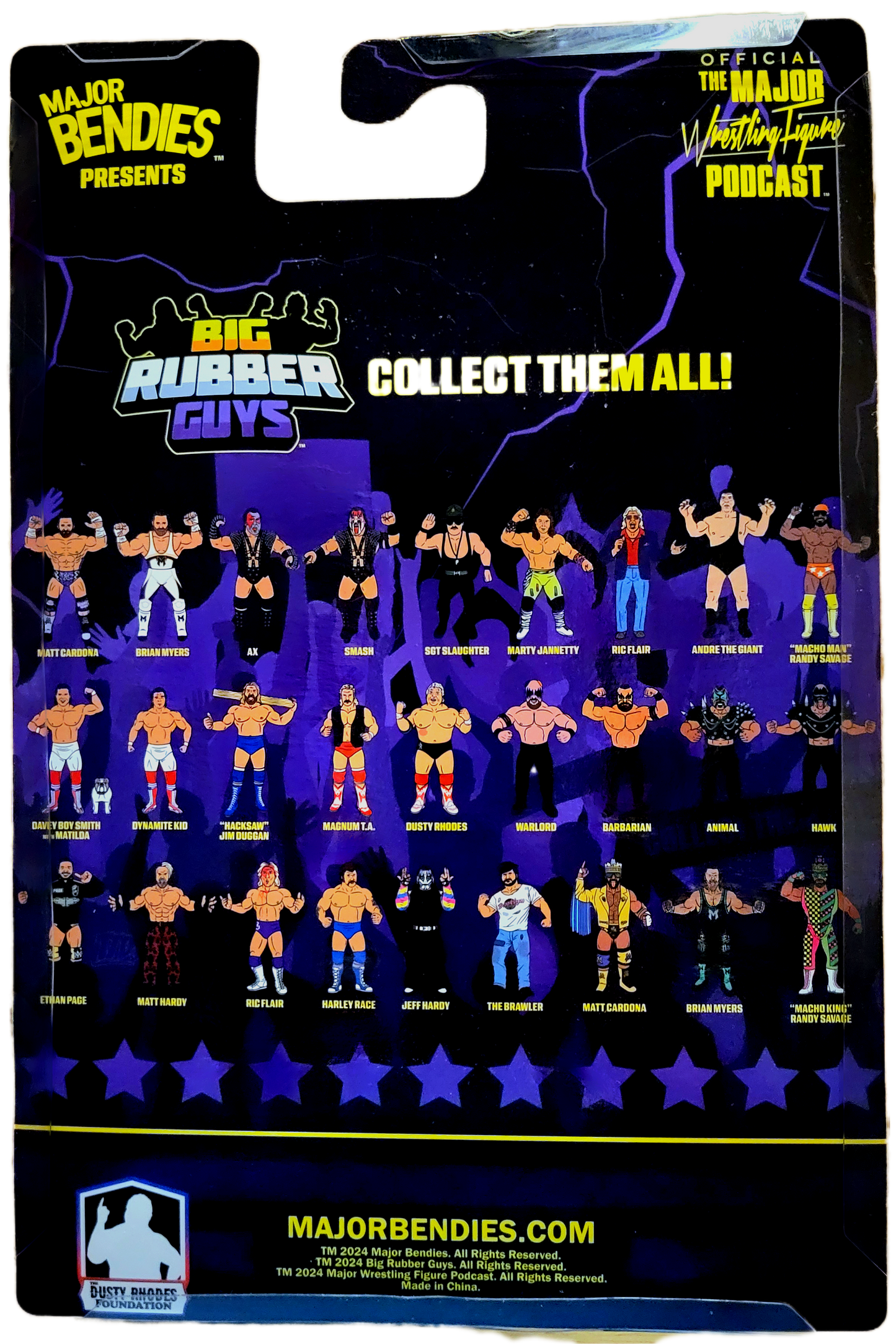 The Major Wrestling Figure Podcast Big Rubber Guys 2025 WrestleCon Exclusive 1/800 Dusty Rhodes Action Figure