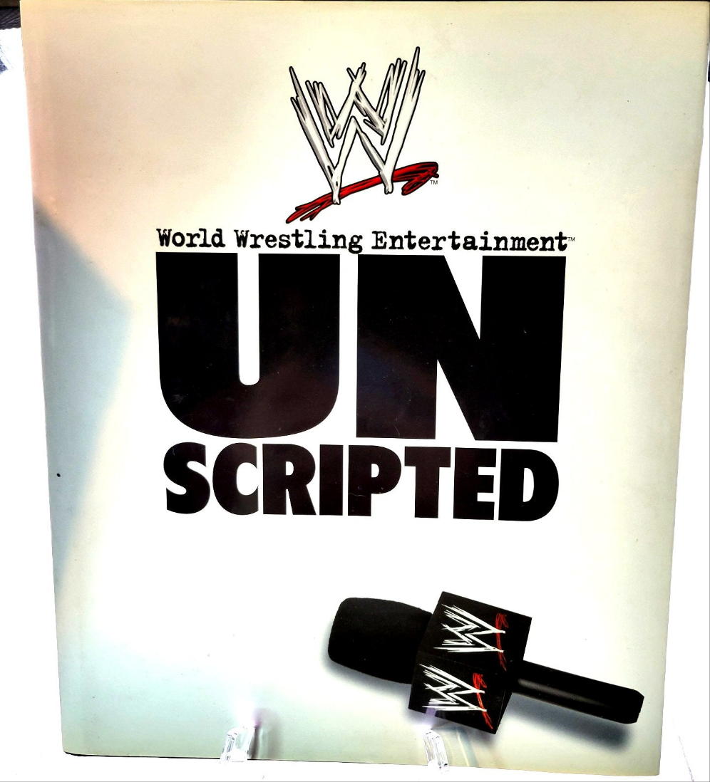 WWE Unscripted 2003 Hardcover Coffee Table Book