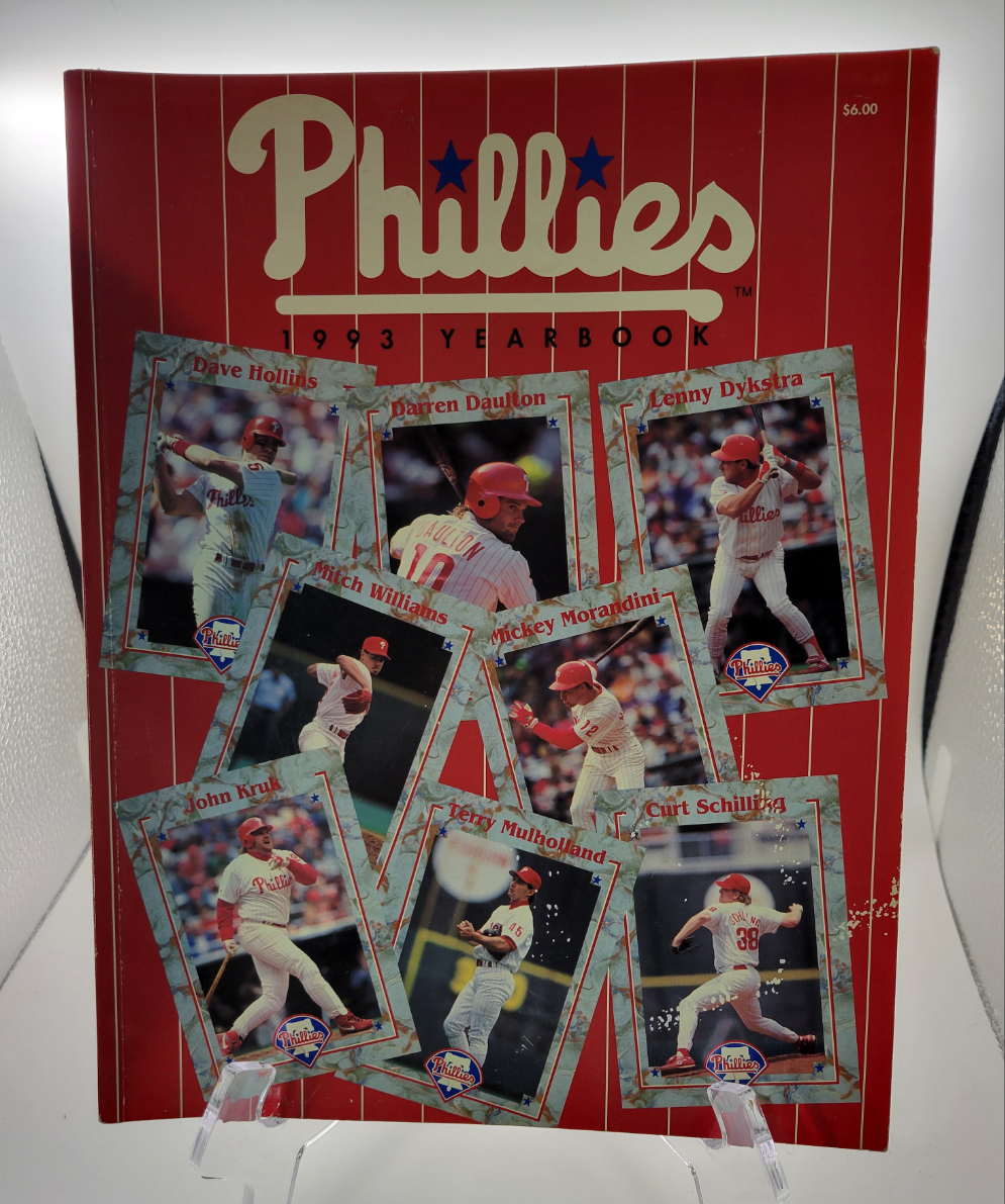 Philadelphia Phillies 1993 Official Yearbook