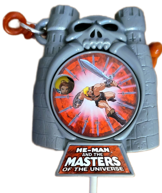 Flix He-Man Masters Universe Spin Action Castle Grayskull Lollipop Cover Game