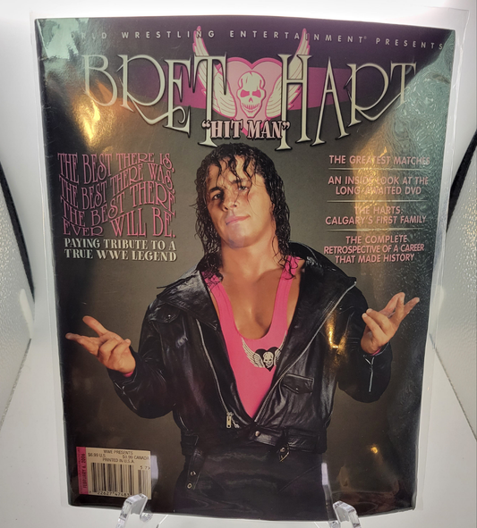 WWE Bret "Hitman" Hart WWE Magazine Tribute Issue (2006)