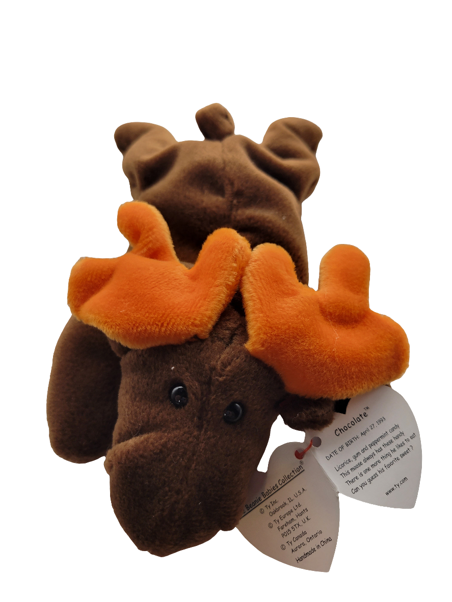 TY Beanie Babies 1993 Chocolate Moose