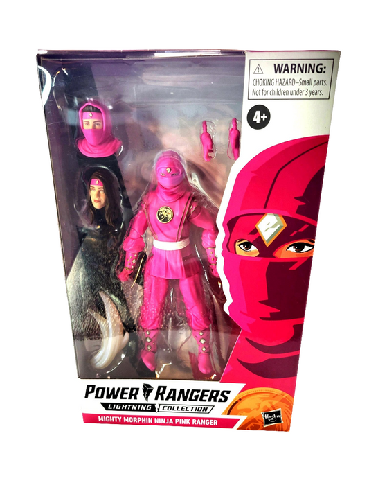 Hasbro Power Rangers Lightning Collection Mighty Morphin Ninja Pink Ranger Action Figure
