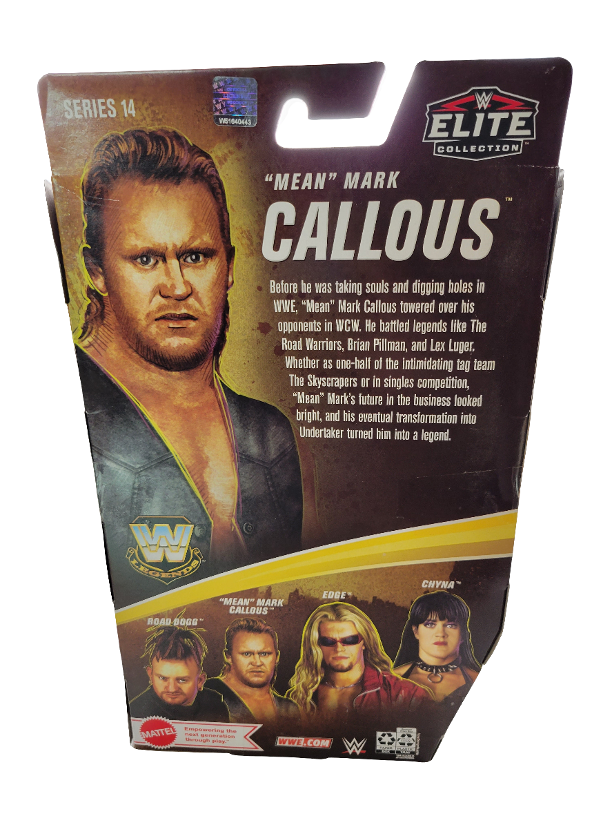 Mattel WWE Legends Series 14 Elite Mean Mark Callous Action Figure