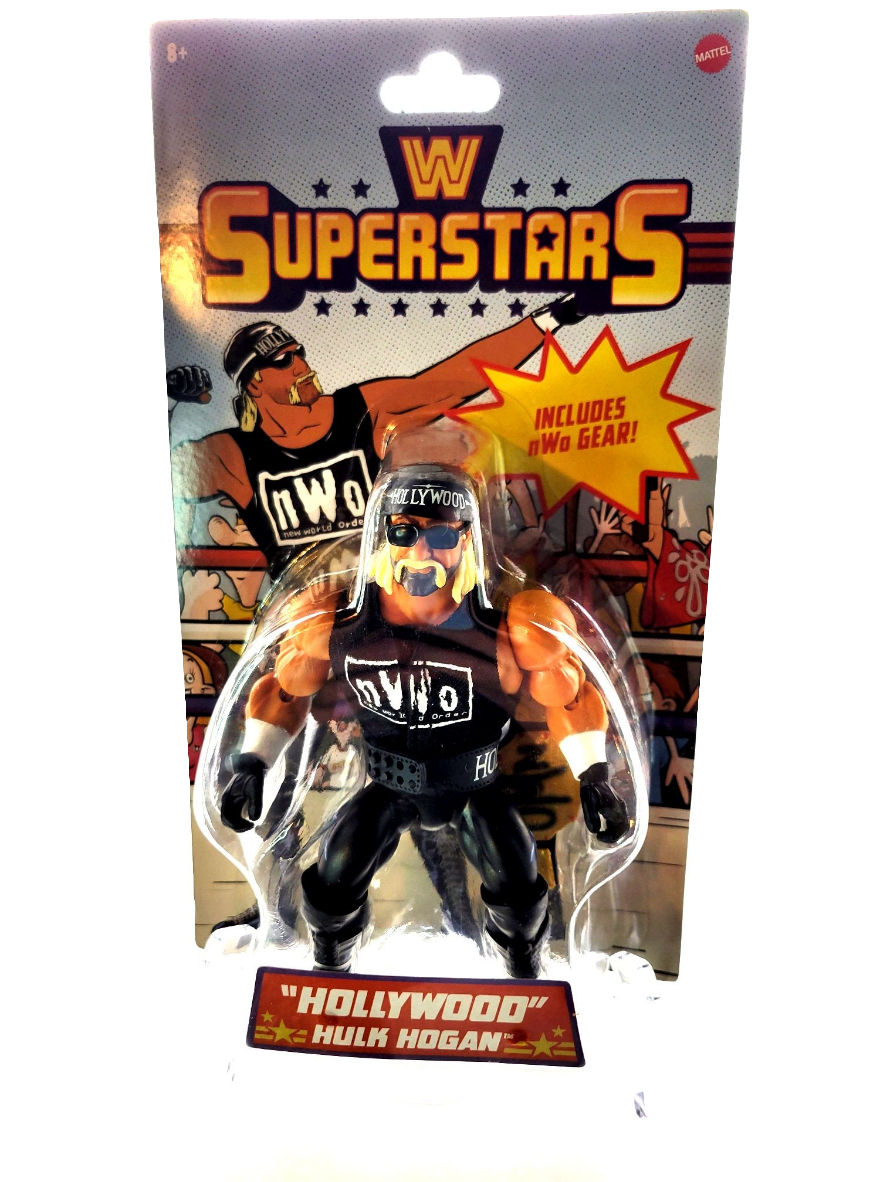 Mattel WWE Superstars Series 1 Hollywood Hulk Hogan Action Figure