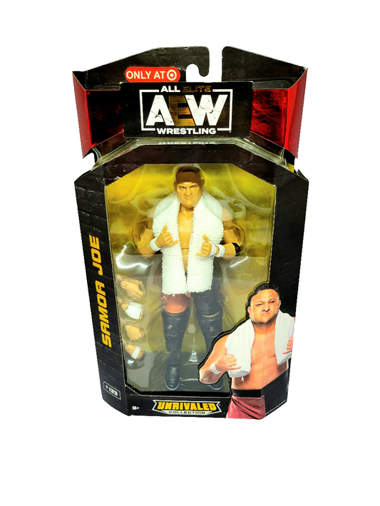 Jazwares All Elite Wrestling (AEW) Unrivaled Collection Target Exclusive Samoa Joe Action Figure