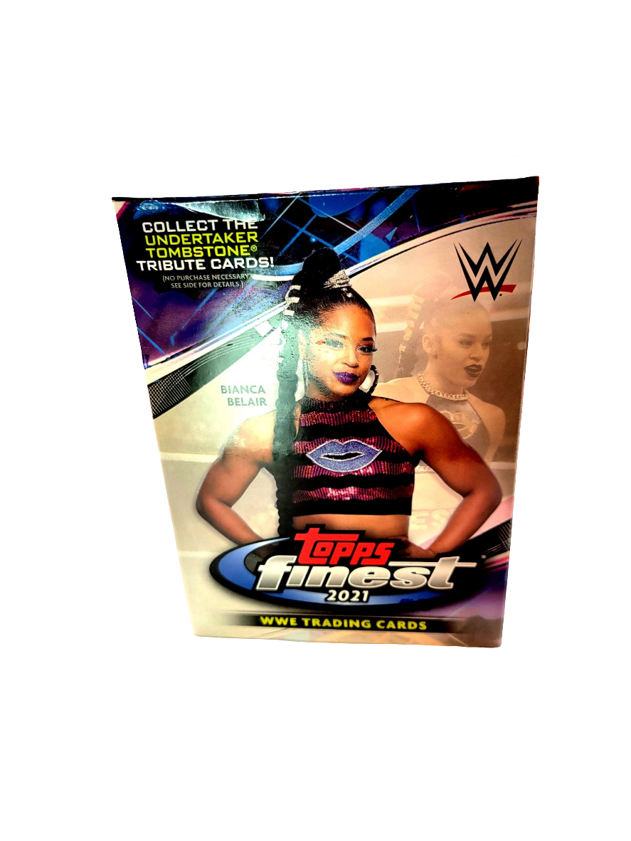 2021 Topps Finest WWE Wrestling Trading Cards Blaster Box