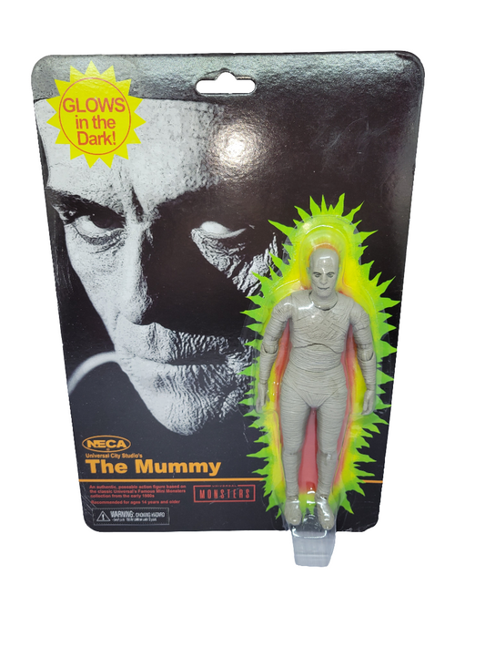 NECA Universal Monsters The Mummy Glow in the Dark Ultimate Action Figure