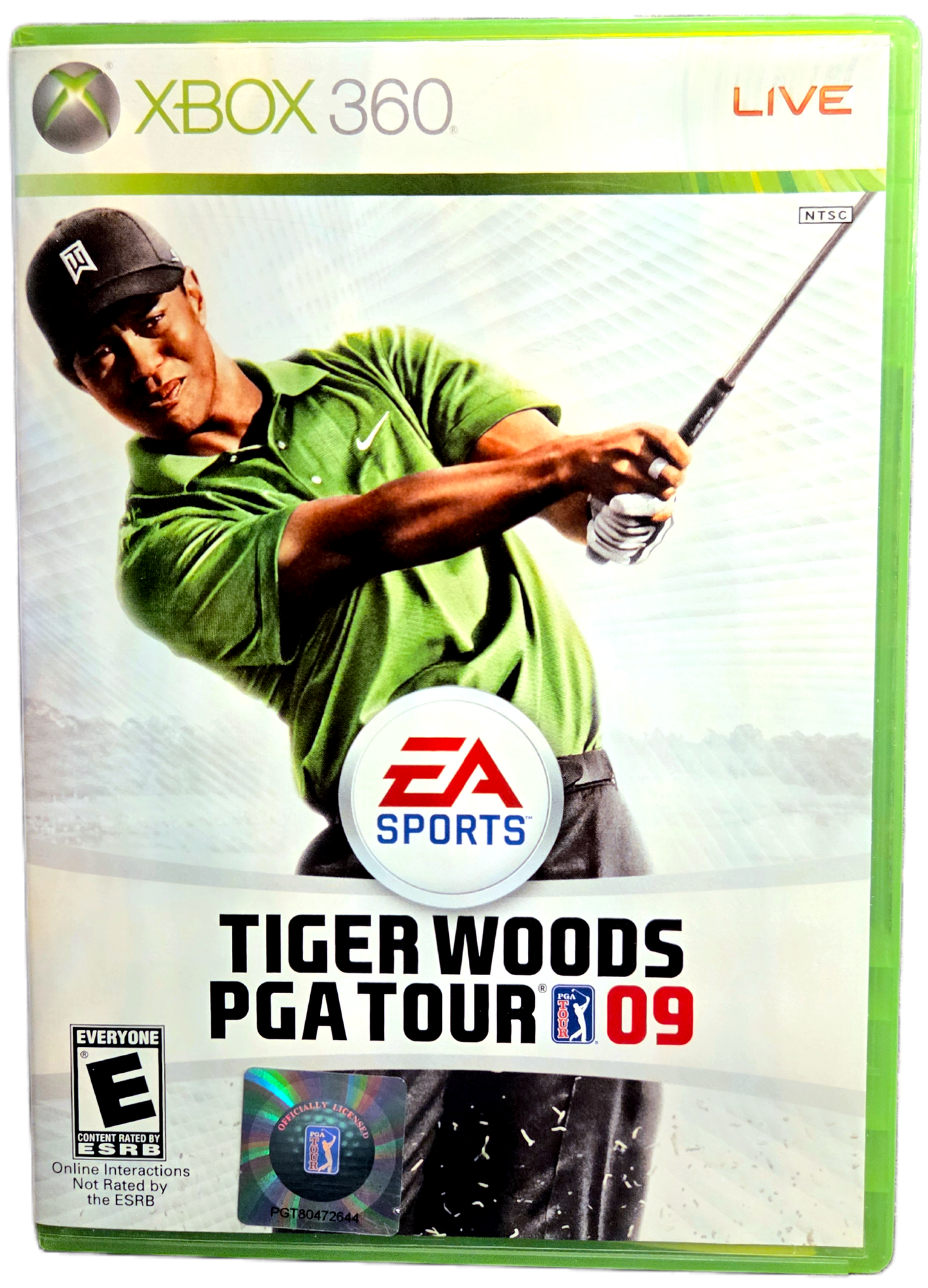 XBOX 360 EA Sports Tiger Woods PGA Tour 2009 Used Video Game