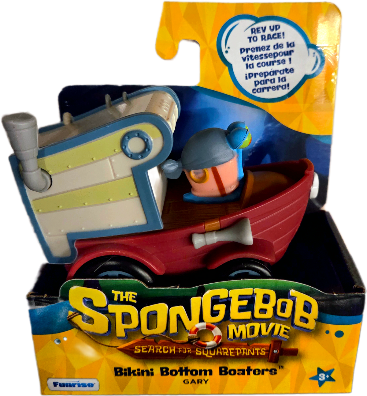 Funrise Nickelodeon The SpongeBob Squarepants Movie Search for Squarepants Bikini Bottom Boaters Gary