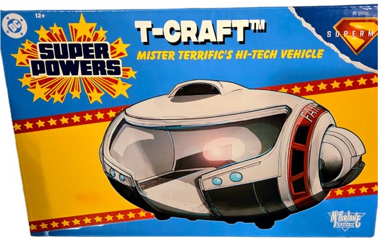 McFarlane Toys DC Super Powers Superman T-Craft Toy Vehicle