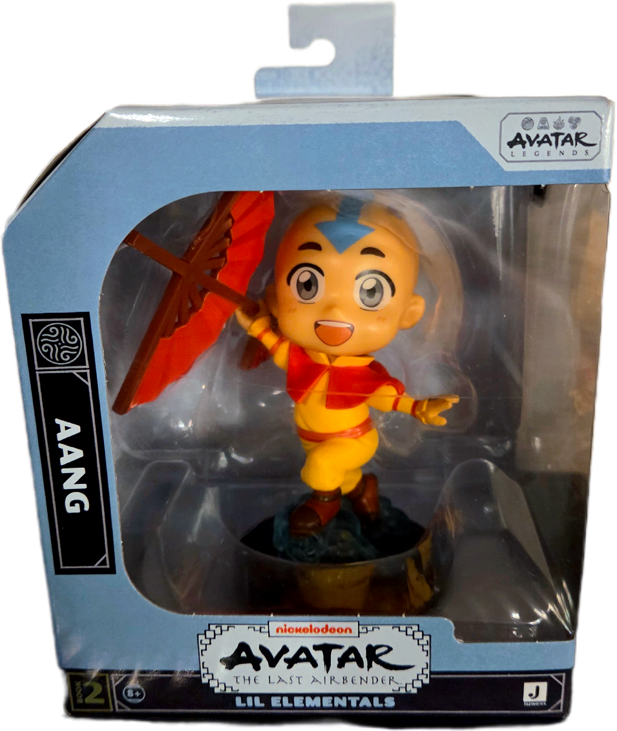Jazwares Nickelodeon Avatar The Last Airbender Avatar Legends Book 2 Lil Elementals Aang Figure