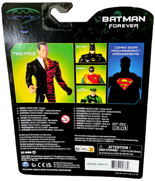 Spinmaster Toys DC Batman Forever Two-Face Retro Collection Action Figure
