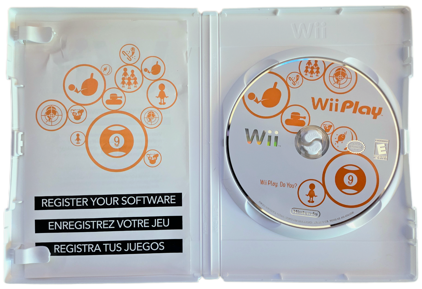 Nintendo Wii Wii Play Used Video Game