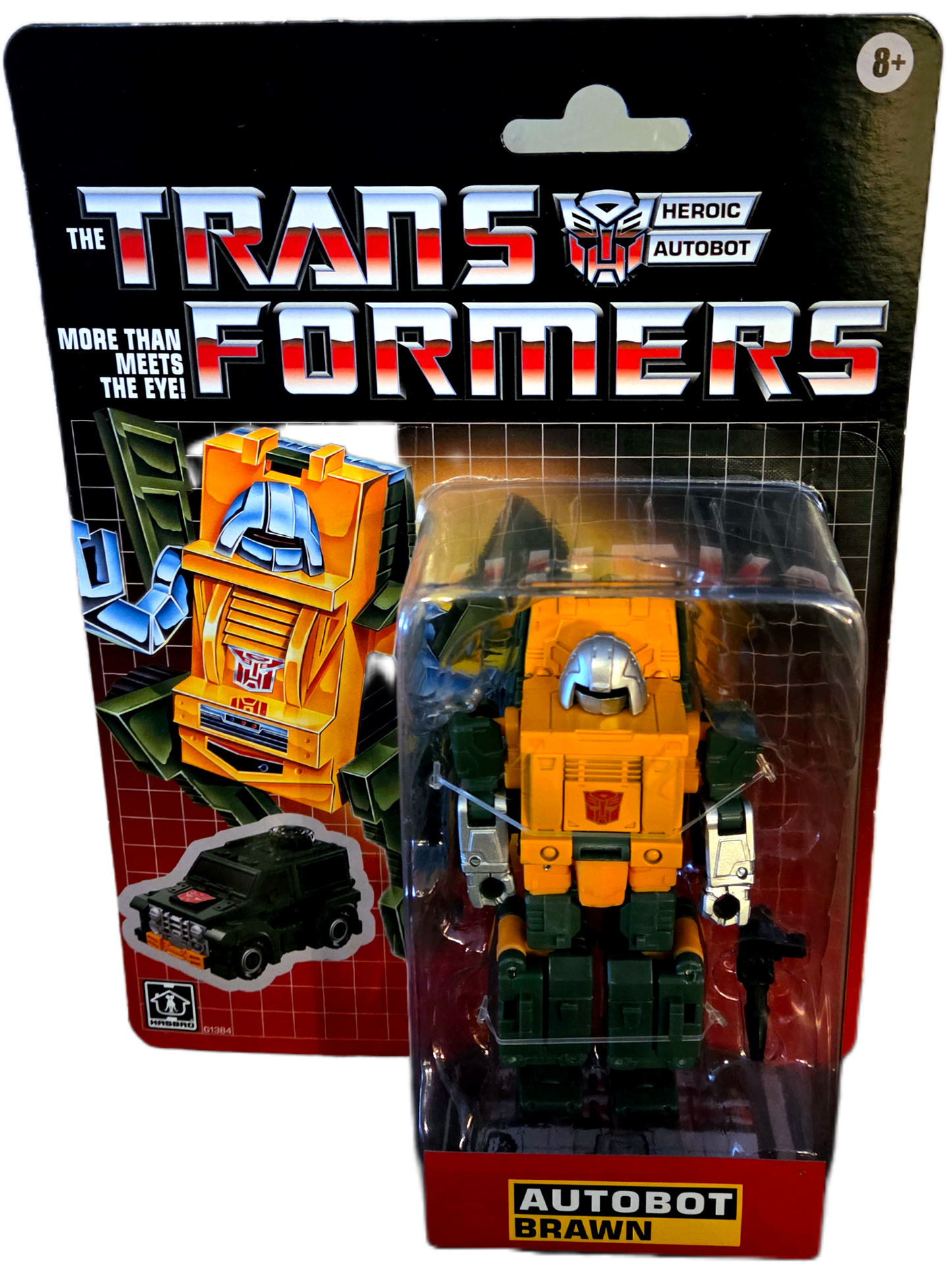 Hasbro Transformers Retro G1 Autobot Brawn Action Figure