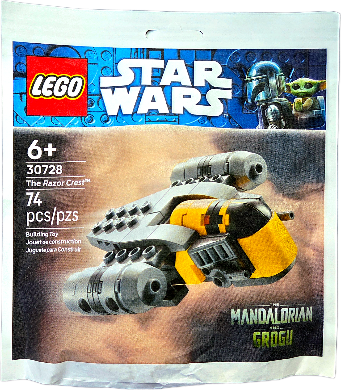 Lego Star Wars The Mandalorian and Grogu The Razor Crest Mini Build (30728)