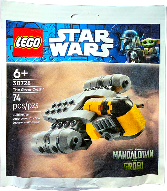 Lego Star Wars The Mandalorian and Grogu The Razor Crest Mini Build (30728)