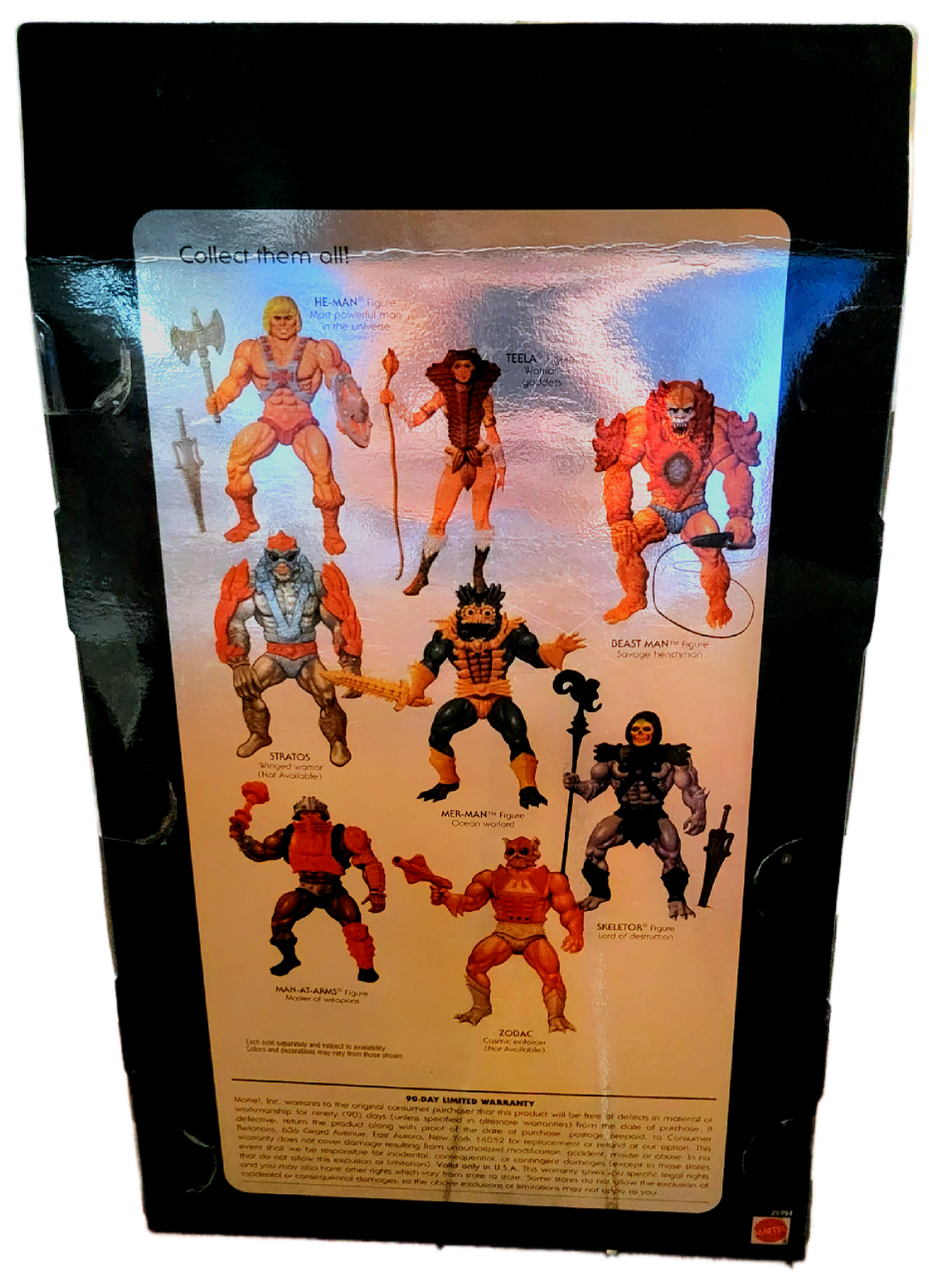 Mattel Masters of the Universe Commemorative Series Limited Edition Beast Man Action Figure (Damaged Packaging)