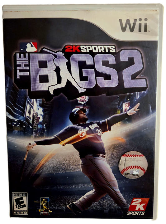 Nintendo Wii 2K Sports Major League Baseball The Bigs 2 Used Video Game