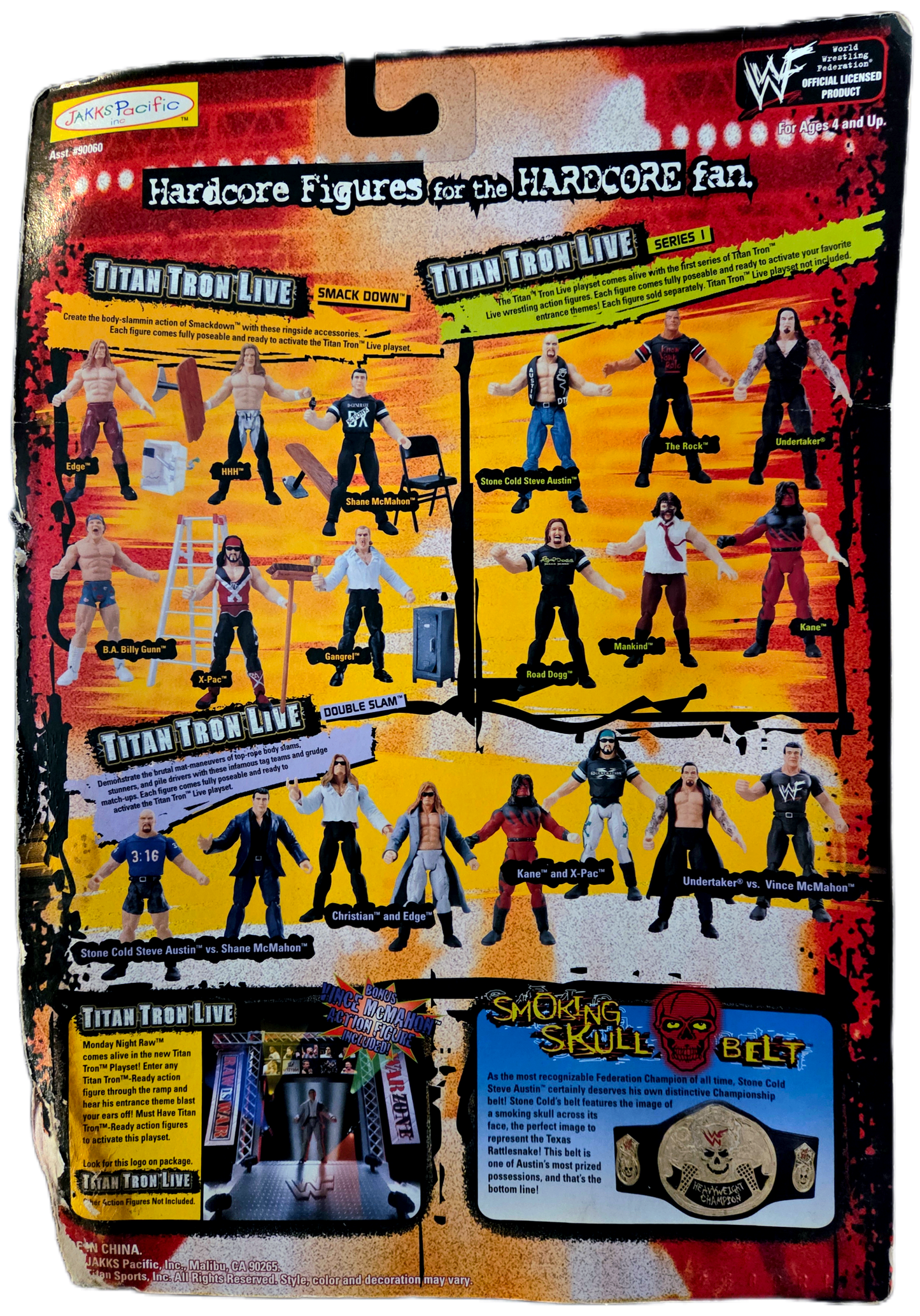 Jakks Pacific Titan Tron Live Smackdown Series Edge Action Figure (Damaged Packaging)