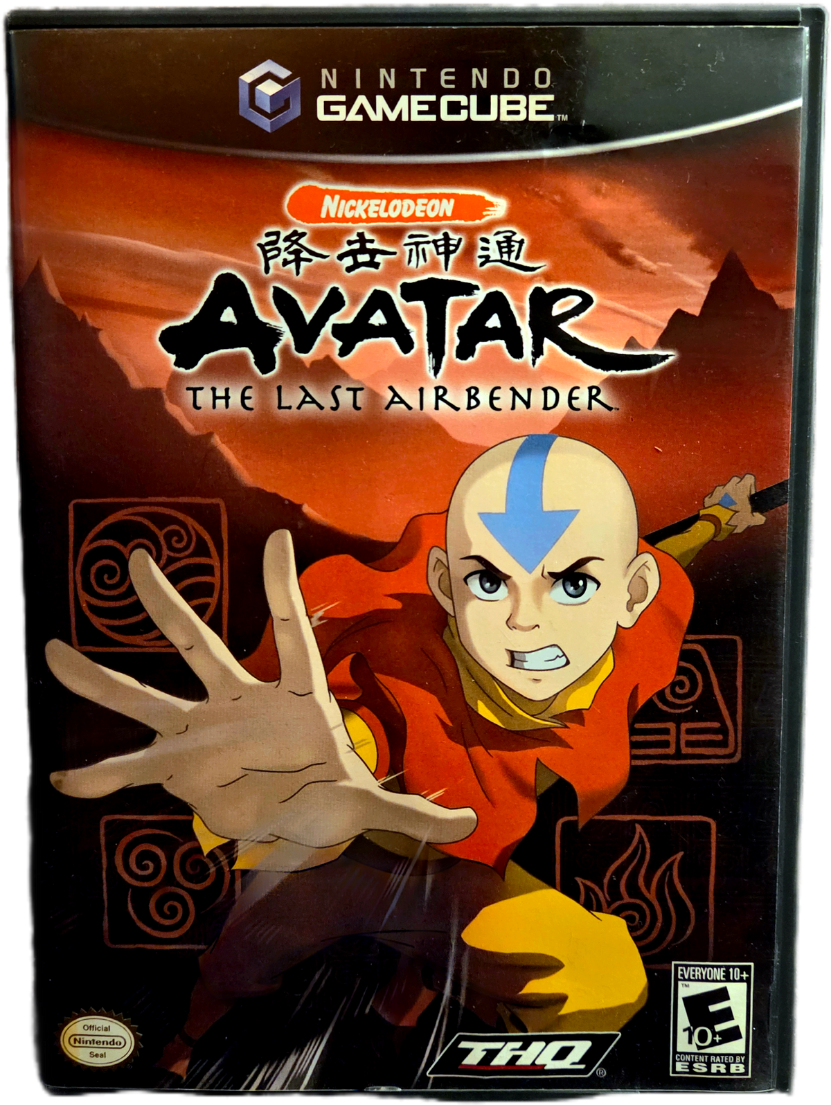 Nintendo GameCube THQ Nickelodeon Avatar The Last Airbender Used Video Game