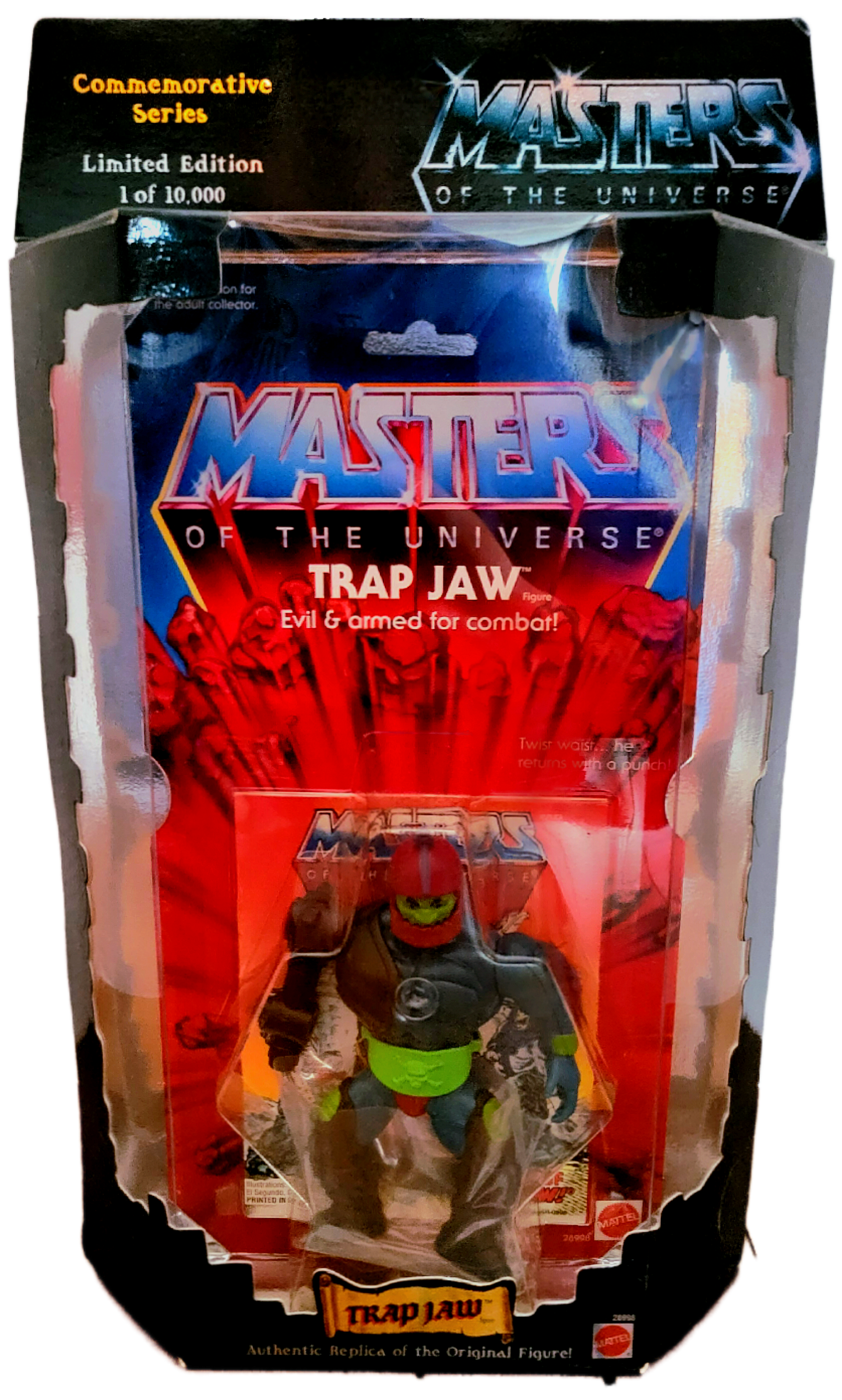 Mattel Masters of the Universe Commemorative Series Limited Edition Trap Jaw Action Figure