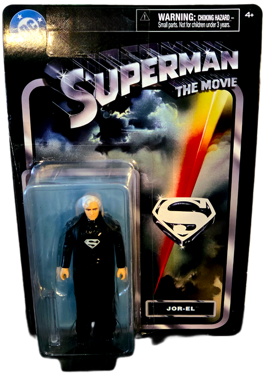 Spinmaster Toys DC Superman The Movie Jor-El Retro Style Action Figure