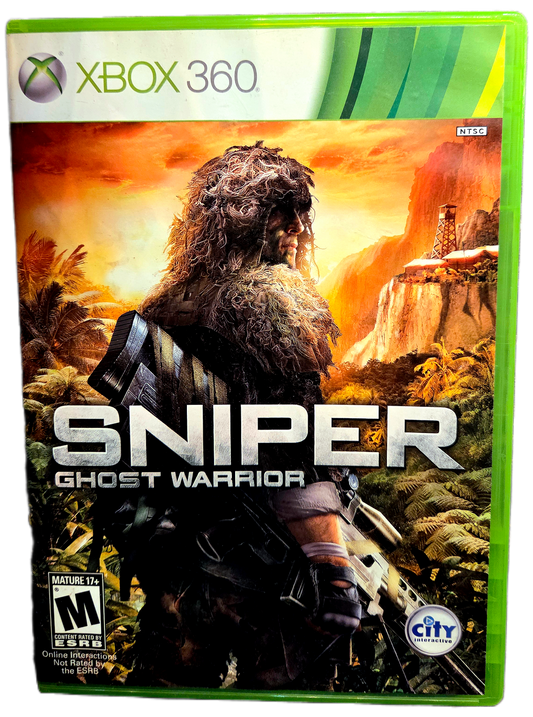 XBOX 360 Sniper Ghost Warrior Complete Used Video Game