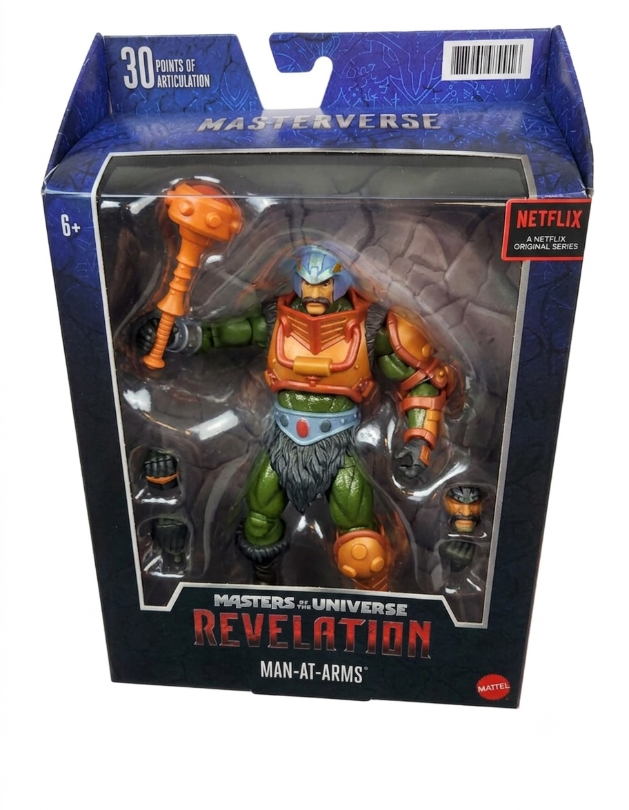 Mattel Masters Of The Universe Revelation Masterverse Man-At-Arms Action Figure