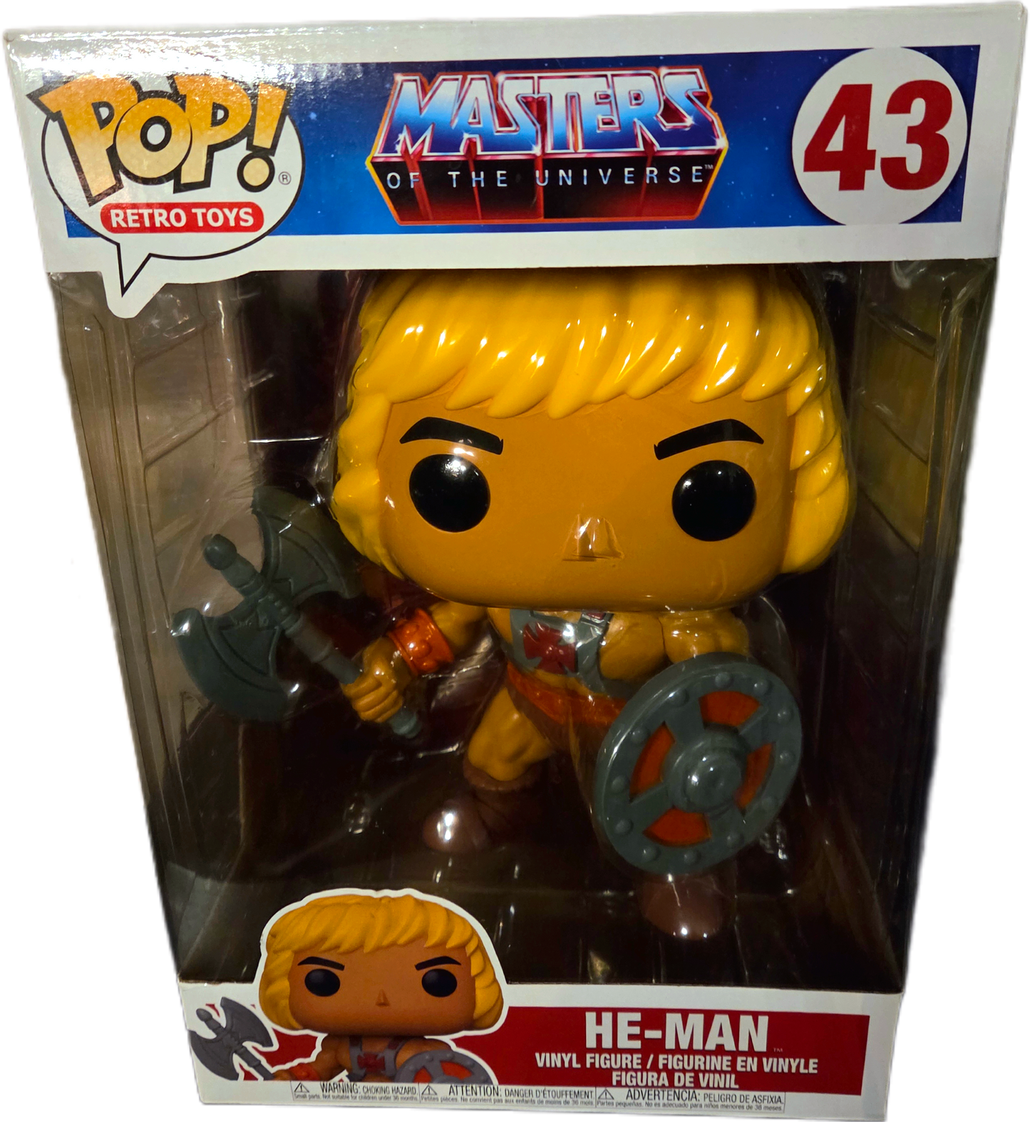 Funko Masters of the Universe He-Man 10 Inch POP Retro Toys 43