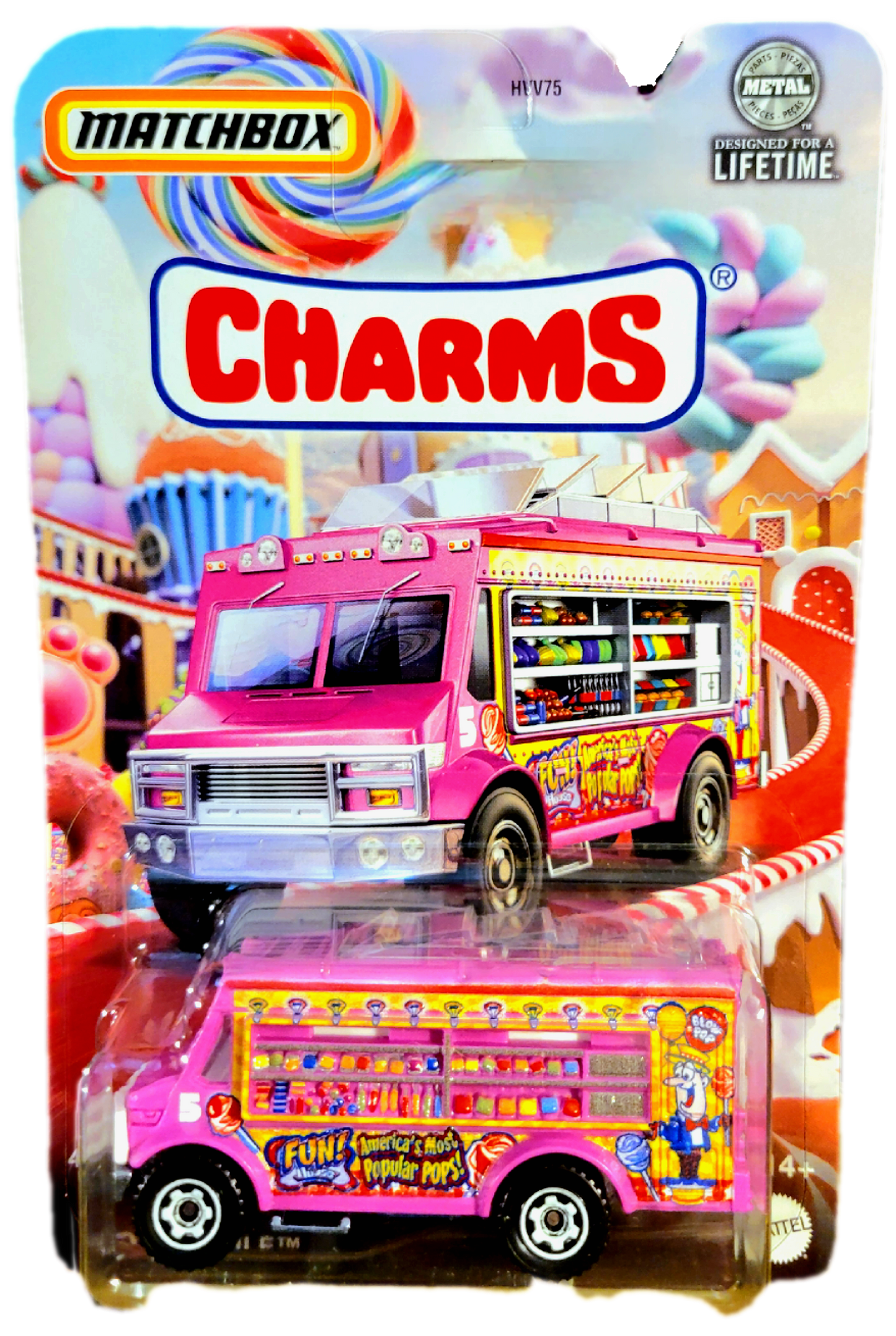 Mattel Matchbox Charms Chow Mobile Toy Vehicle