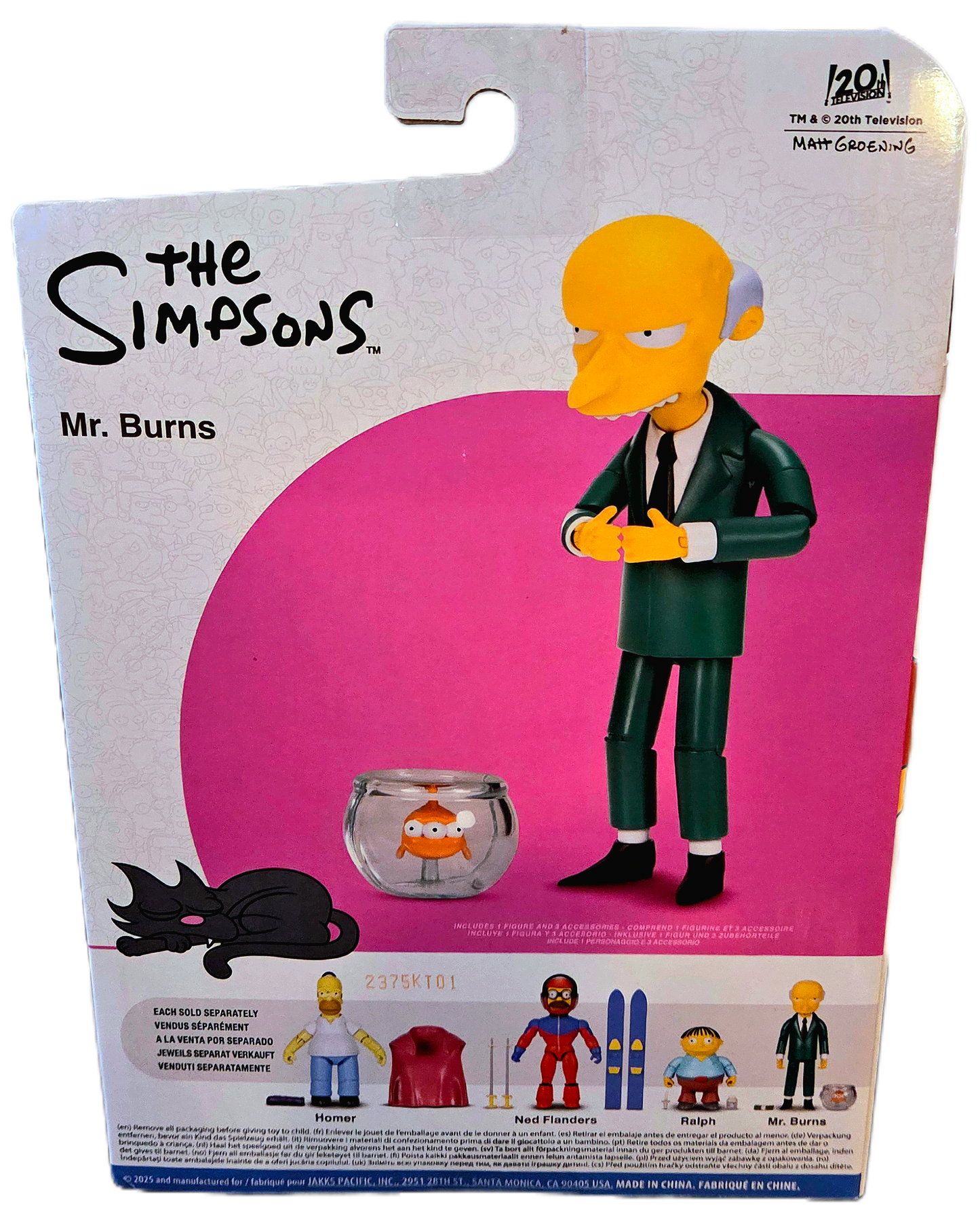 Jakks Pacific The Simpsons Series 6 Mr. Burns Action Figure
