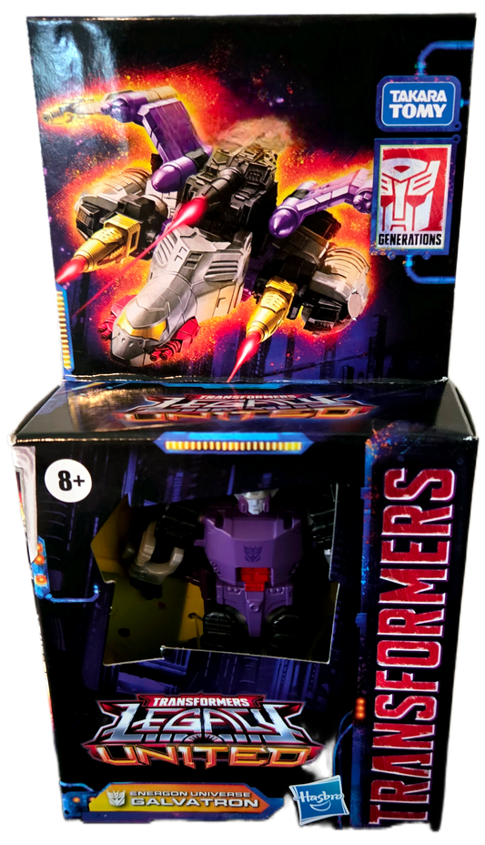 Hasbro Transformers Legacy United Core Class Energon Universe Galvatron 3.5" Action Figure