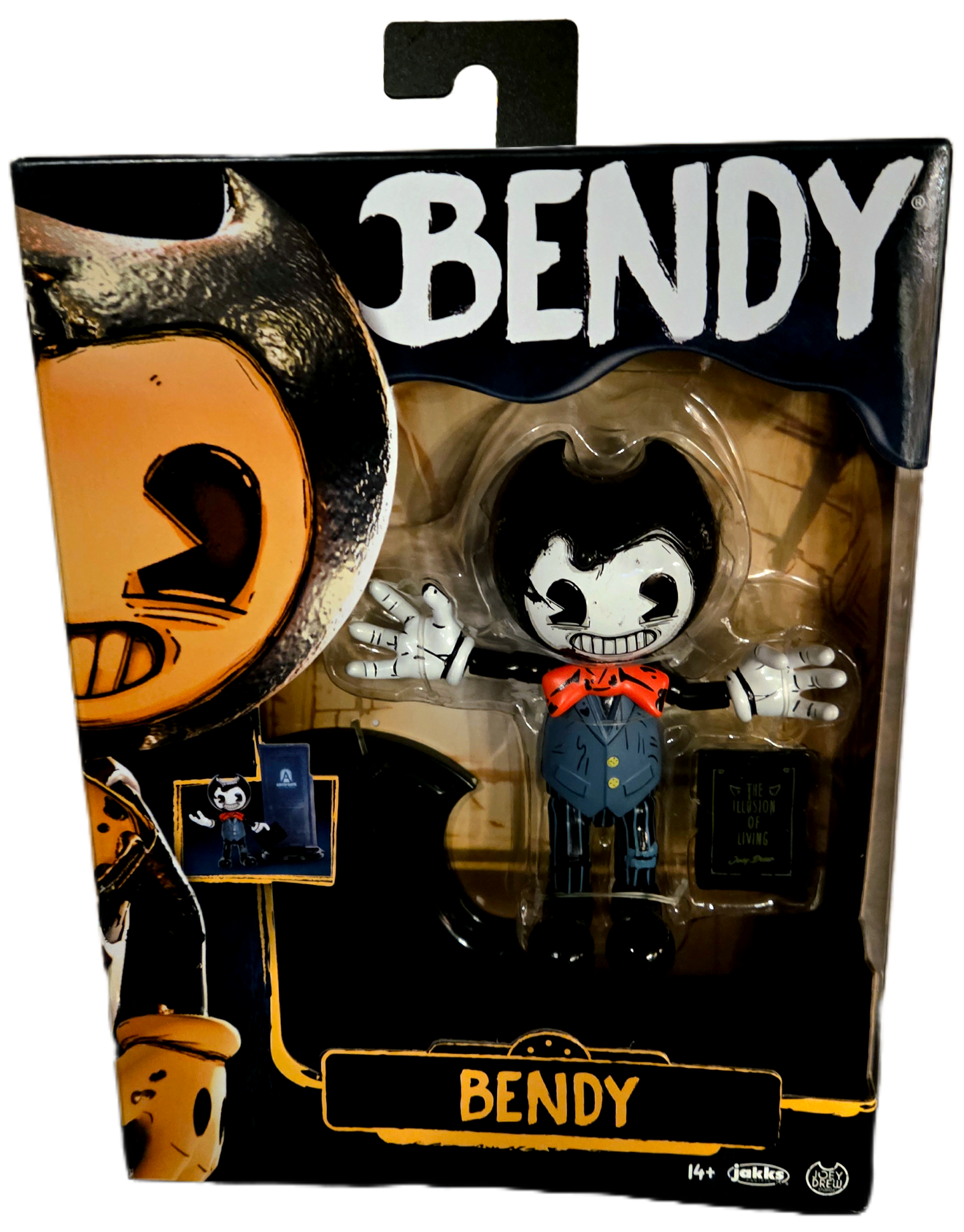 Jakks Pacific Bendy and the Ink Machine Bendy With Book Wave 2 Action Figure