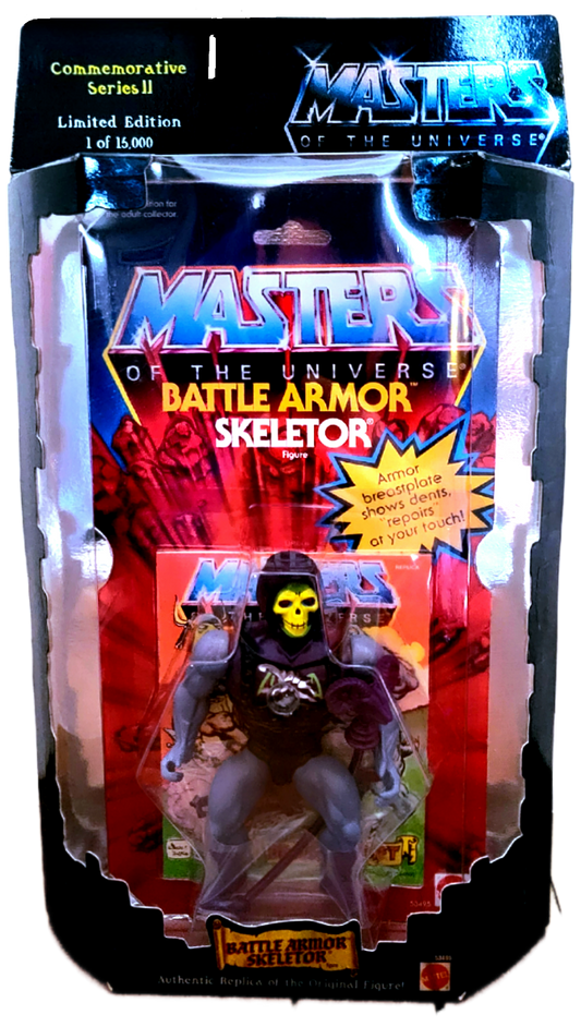 Mattel Masters of the Universe Commemorative Series II Limited Edition Battle Armor Skeletor Action Figure