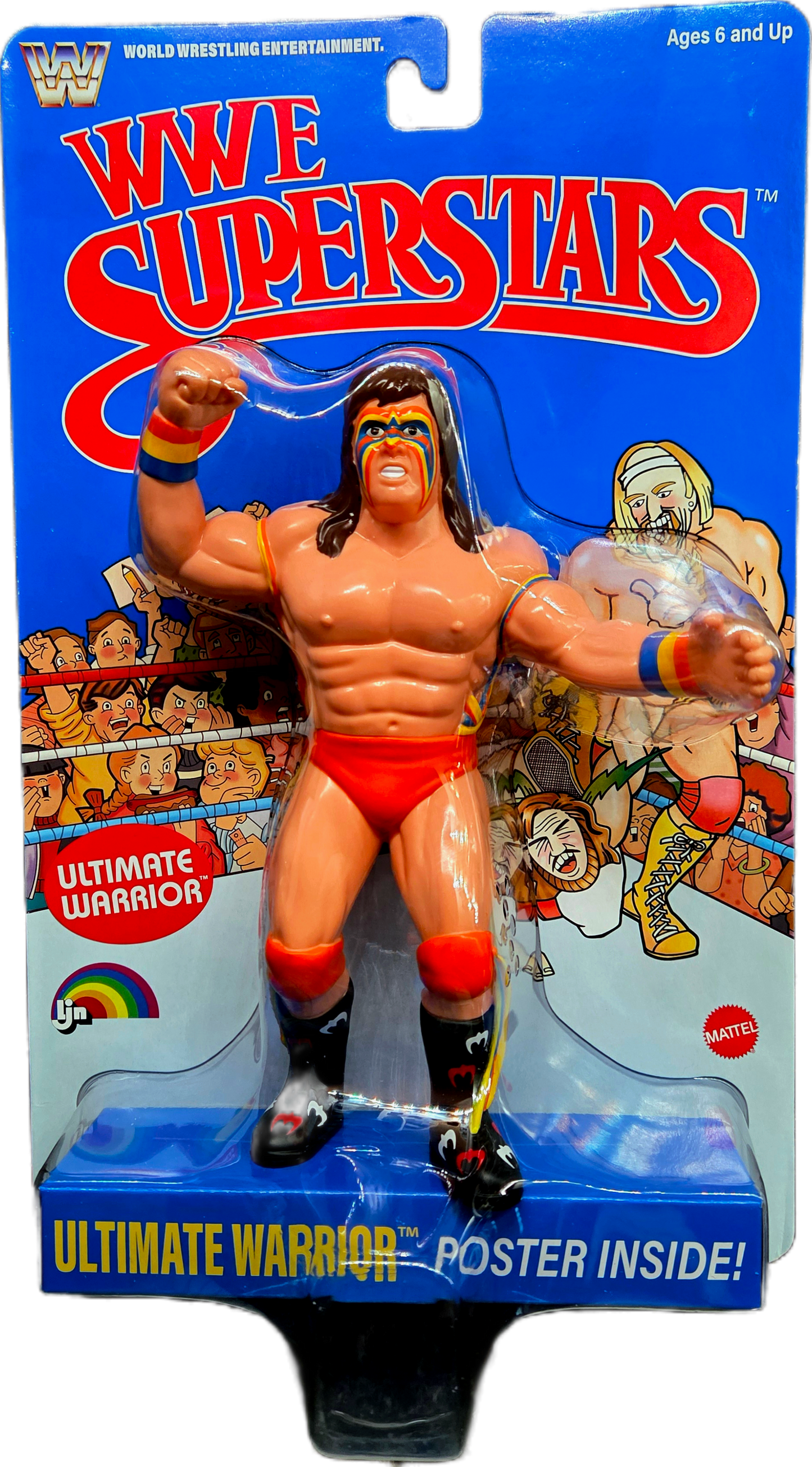 Mattel WWE Superstars LJN Series 2 Ultimate Warrior Action Figure