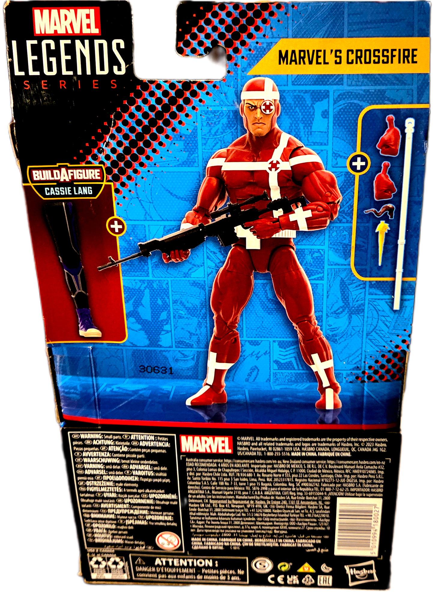Hasbro Marvel Legends Cassie Lang BAF Wave Crossfire Action Figure (No BAF Piece)