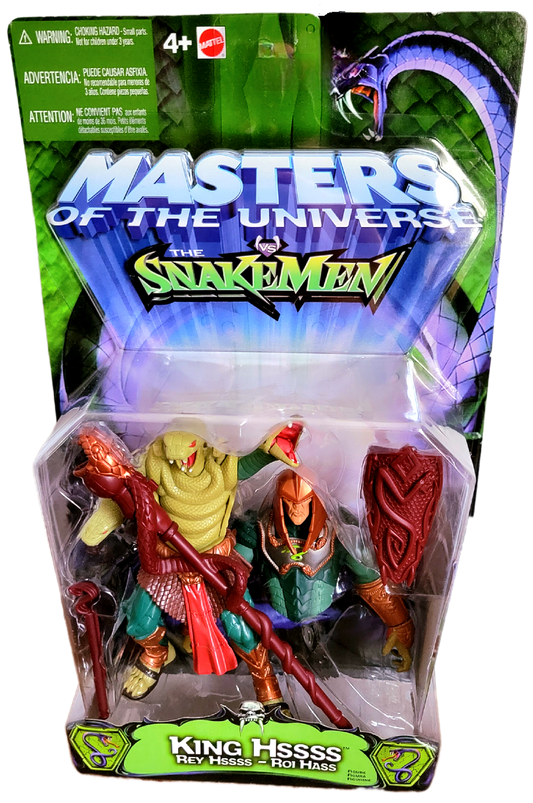 Mattel Masters of the Universe vs. The SnakeMen King Hssss 200x Action Figure