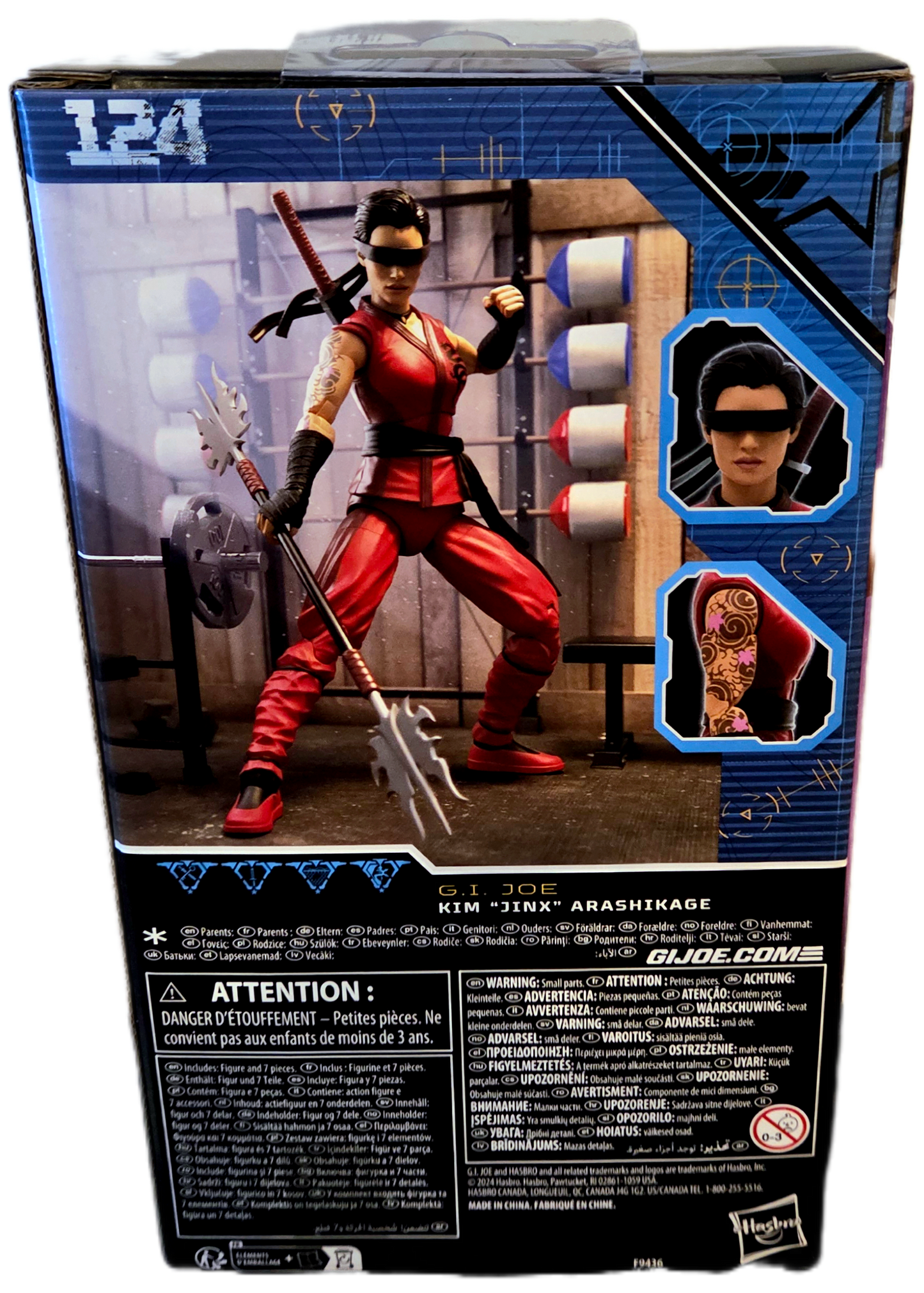 Hasbro G.I Joe Classified Series Kim "Jinx" Arashikage Action Figure (124)