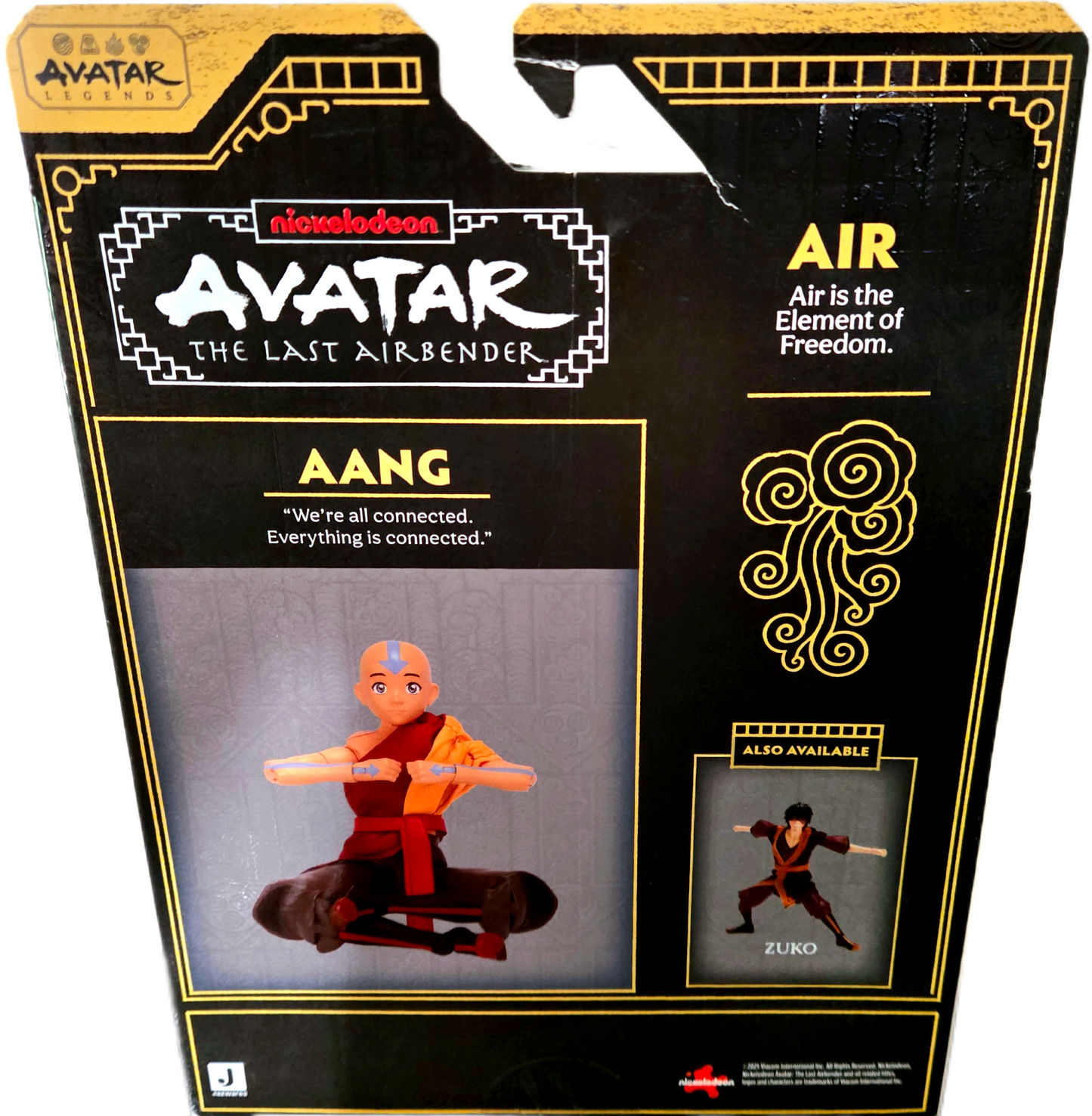 Jazwares Nickelodeon Avatar The Last Airbender Book 3 Aang Legends Action Figure