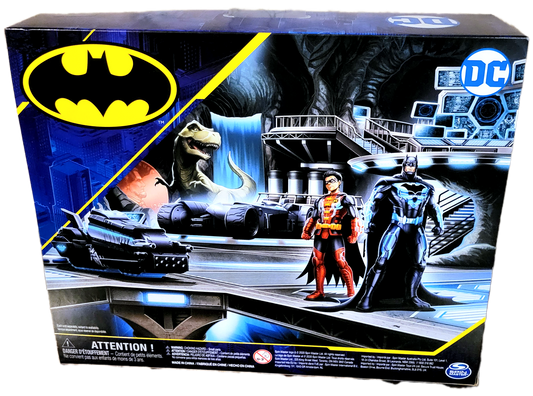 Spinmaster Toys DC Batman Moto-Tank Bane vs. Batman 1st Edition Action Figure Playset