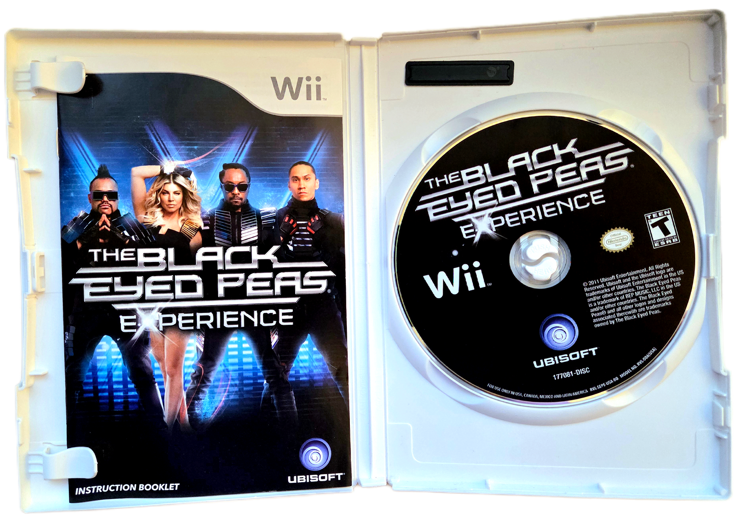 Nintendo Wii The Black Eyed Peas Experience Used Video Game
