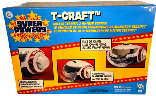 McFarlane Toys DC Super Powers Superman T-Craft Toy Vehicle