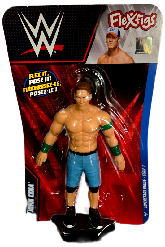 TCG FleXfigs WWE Superstars Series 1 John Cena Bendable Figure