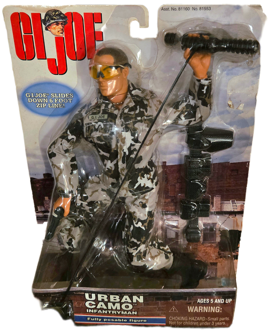 Hasbro G.I Joe (1999) Urban Camo Infantryman Classic Collection Action Figure (Damaged Packaging)
