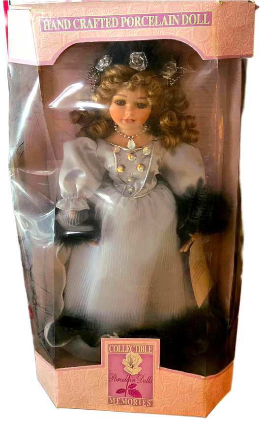 Collectible Memories Genuine Hand Crafted Porcelain Doll