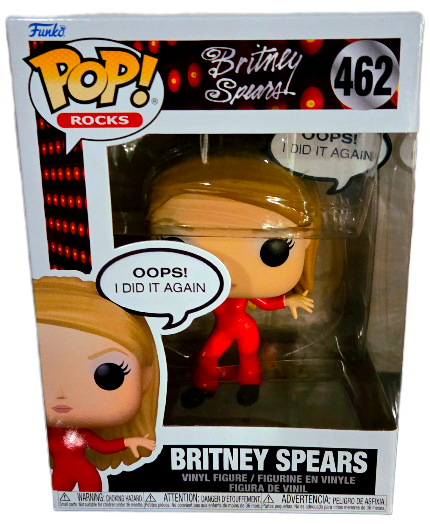 Funko Britney Spears Oops I Did It Again POP Rocks Figure (462)