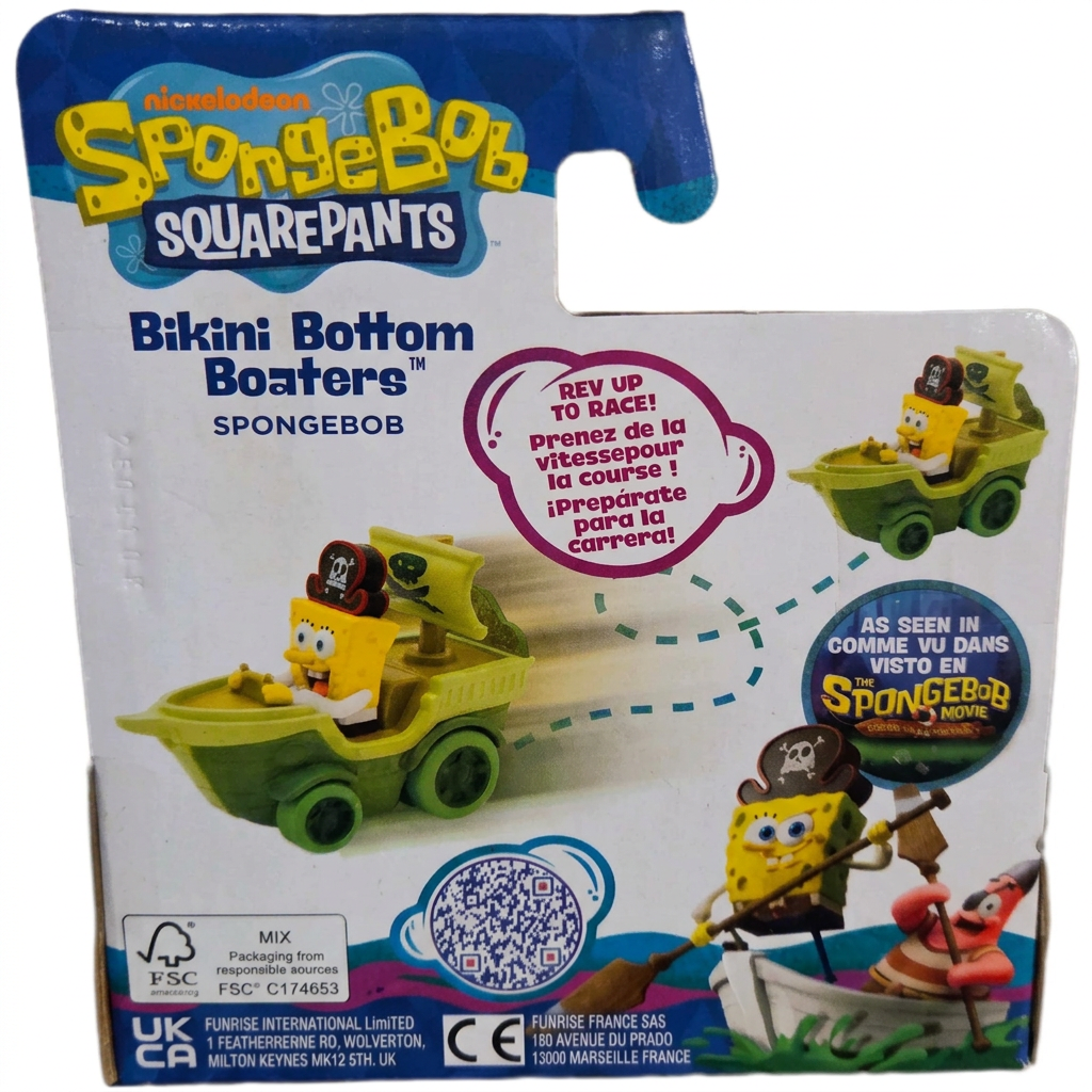 Funrise Nickelodeon The SpongeBob Squarepants Movie Search for Squarepants Bikini Bottom Boaters SpongeBob