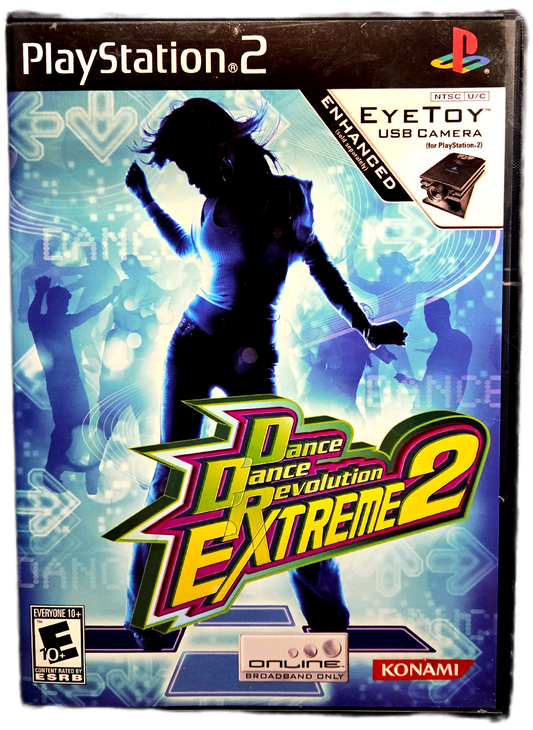 Playstation 2 Konami Dance Dance Revolution Extreme 2 Used Video Game