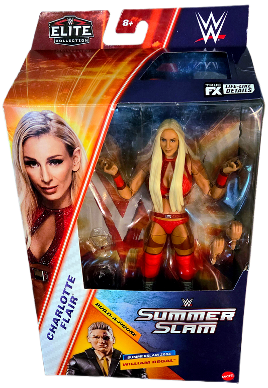 Mattel WWE SummerSlam 2025 Elite Series Charlotte Flair Action Figure (No BAF Piece)